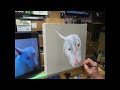Mr Gast Art Does a Painting of Chica