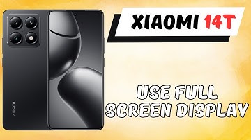 Use Full screen display || Full screen display setting || How to use full screen option Xiaomi 14t