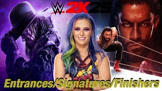 Wwe 2K25 Entrancessignaturesfinishers Tegan Nox