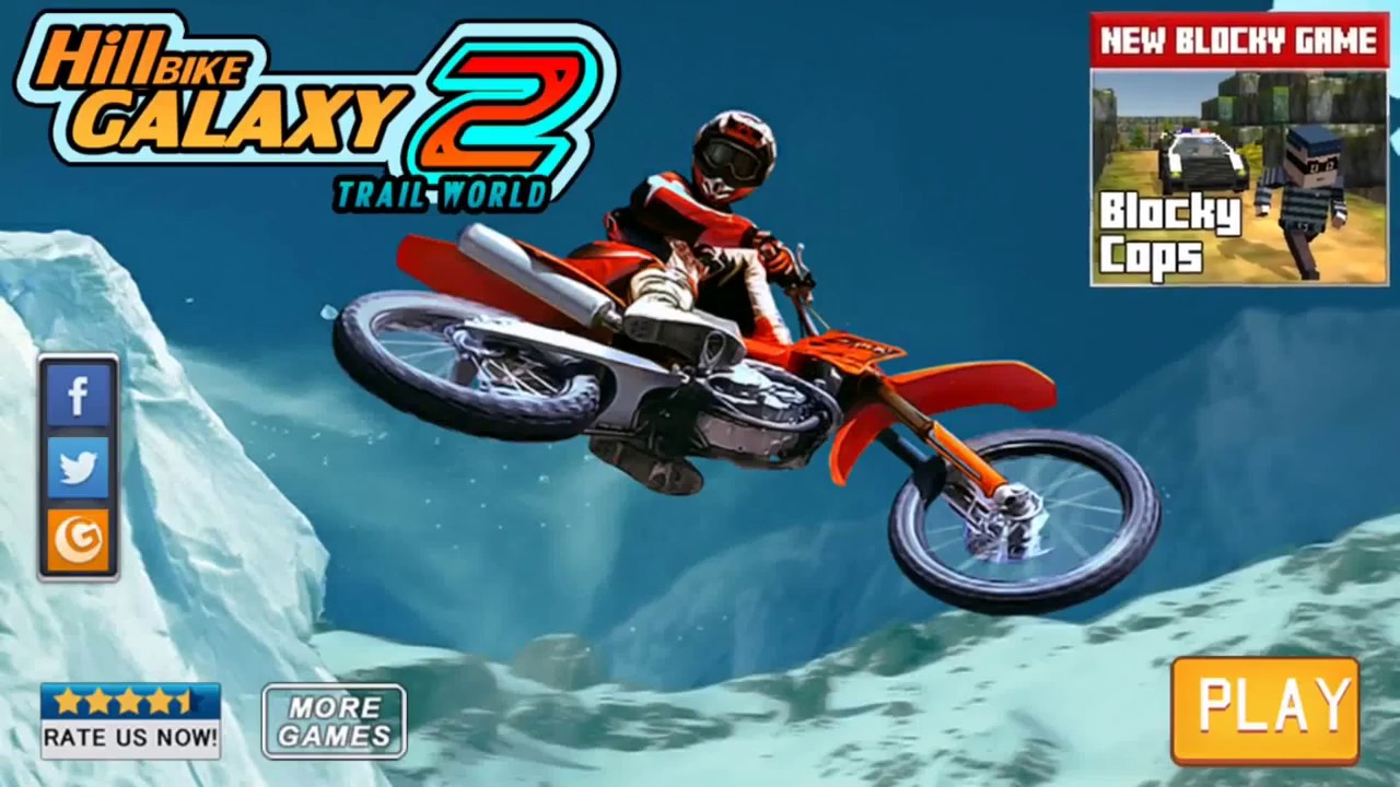 Hill Bike Galaxy Trail World 2 Androids and iOS games