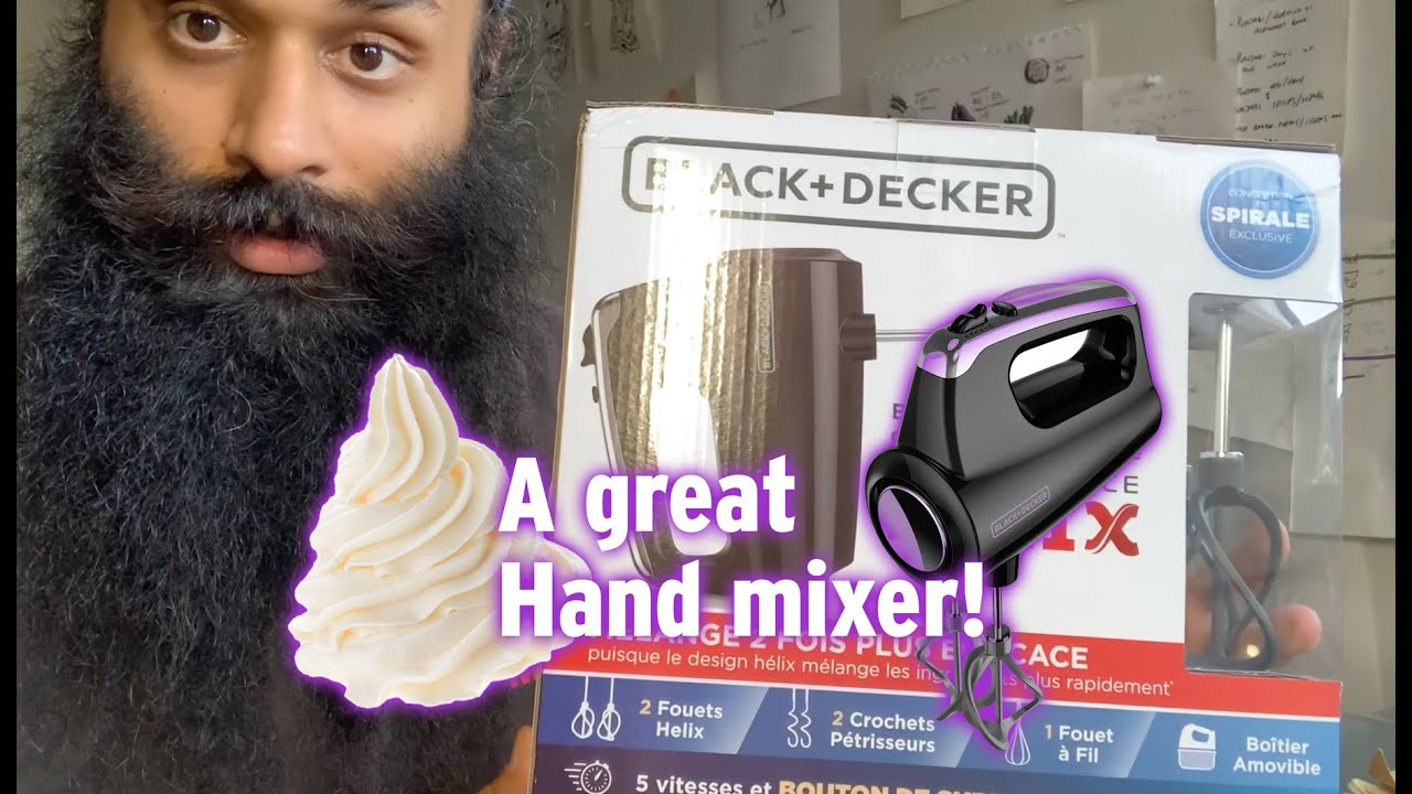 Black and Decker Hand Mixer (Performance Helix) Unboxing and