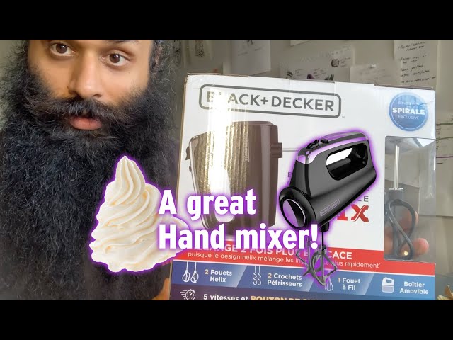 BLACK+DECKER Helix Hand Mixer Review: it really takes the cake!! 