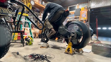 1995 Honda cb750 Nighthawk: Creating a Custom Offset Front Sprocket