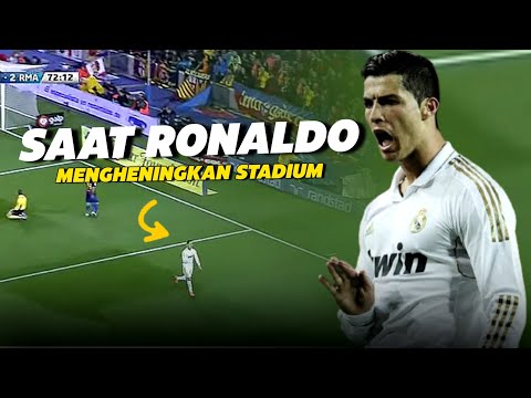 “Membuat Seisi Stadion Diam" Inilah Hari Dimana Selebrasi “CALMA” Ronaldo Membungkam Publik Camp Nou