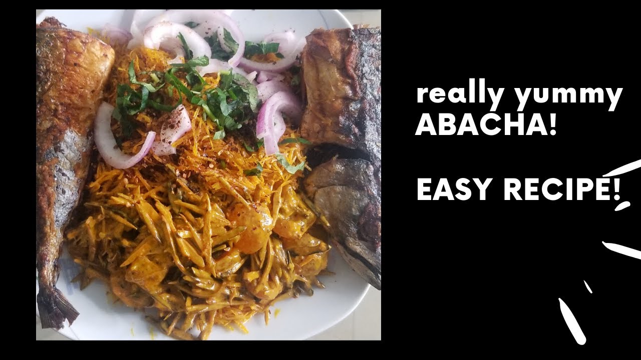 THE MOST DELICIOUS ABACHA | EASY AND SIMPLE RECIPE | THE BEST WAY TO