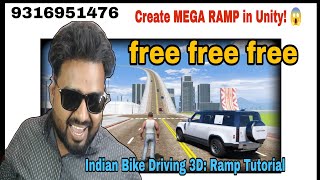 Unity Game Development Hindi | Ramp for 3D Bike Driving