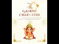 🙏 Wishing you all a joyful and blessed Ganesh Chaturthi 2025!
