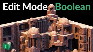 Blender Secrets - Boolean Cutting: Lightning-Fast Workflow with One Keyboard Shortcut
