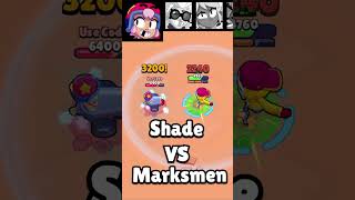 Shade 1v1 VS Every Marksmen #brawlstars