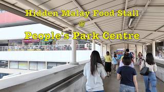 Hidden Malay Food Eatery At Peoples Park Centre singapore lunch halalfood hiddengems lontong