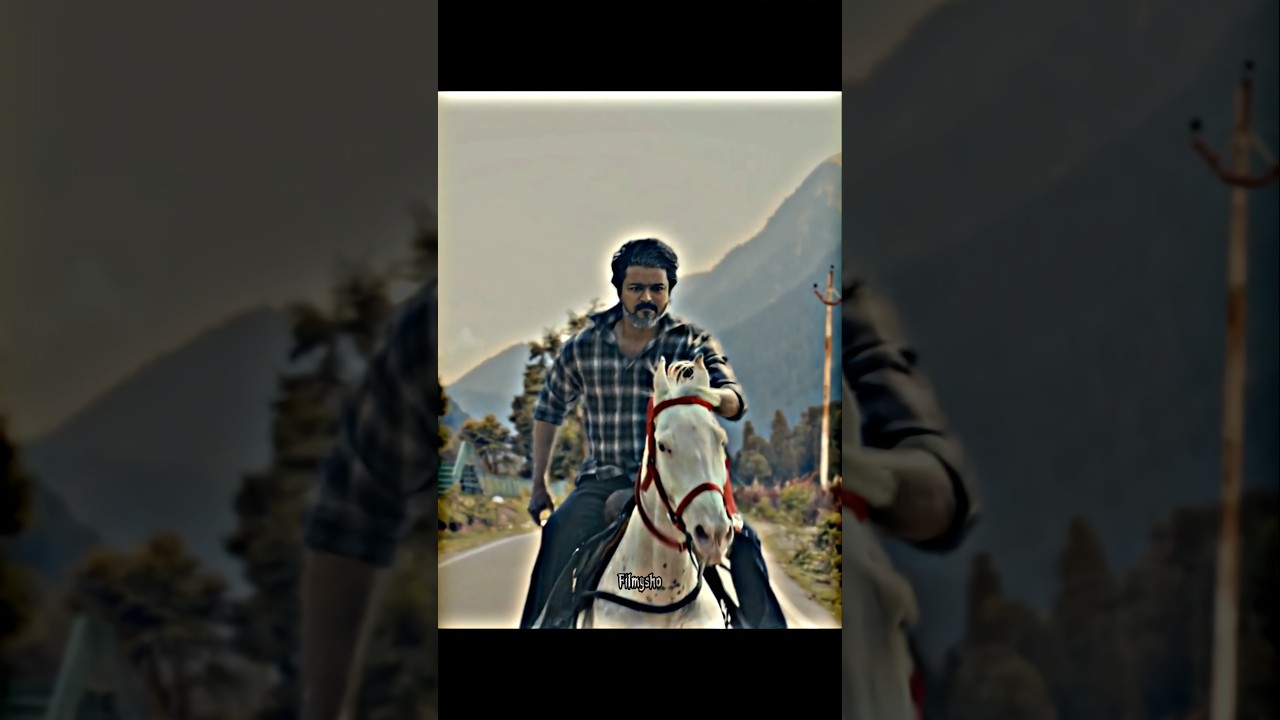 Vijay Thalapathi | Leo Movie Attitude Status 💥🥵 || Filmysho