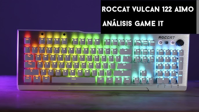 El Teclado Con Teclas De Portatil Roccat Vulcan 1 Aimo Youtube