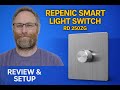Repenic Smart Light Switch RD 250ZG Review and Setup, Zigbee, Home Assistant and HomeKit