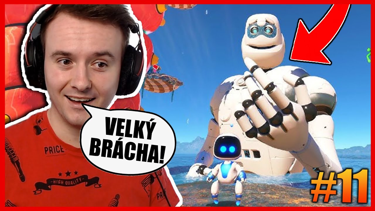ZACHRÁNÍM VELKÉHO BRÁCHU?😮 Astro Bot #11