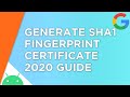 Generate Android Studio SHA1 Keys | Release & Debug
