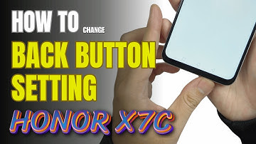 How to enable Back button setting on Honor X7C