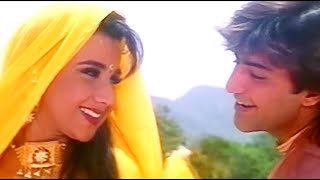 Sanwali Saloni Teri Jheel Si Aankhe | 4k Video Song - Hum Sab Chor Hai 1995 - Alka Yagnik,Kumar Sanu 