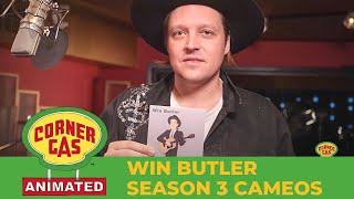 Famous Win Butler Interview | Corner Gas Animated Guest Stars Profile