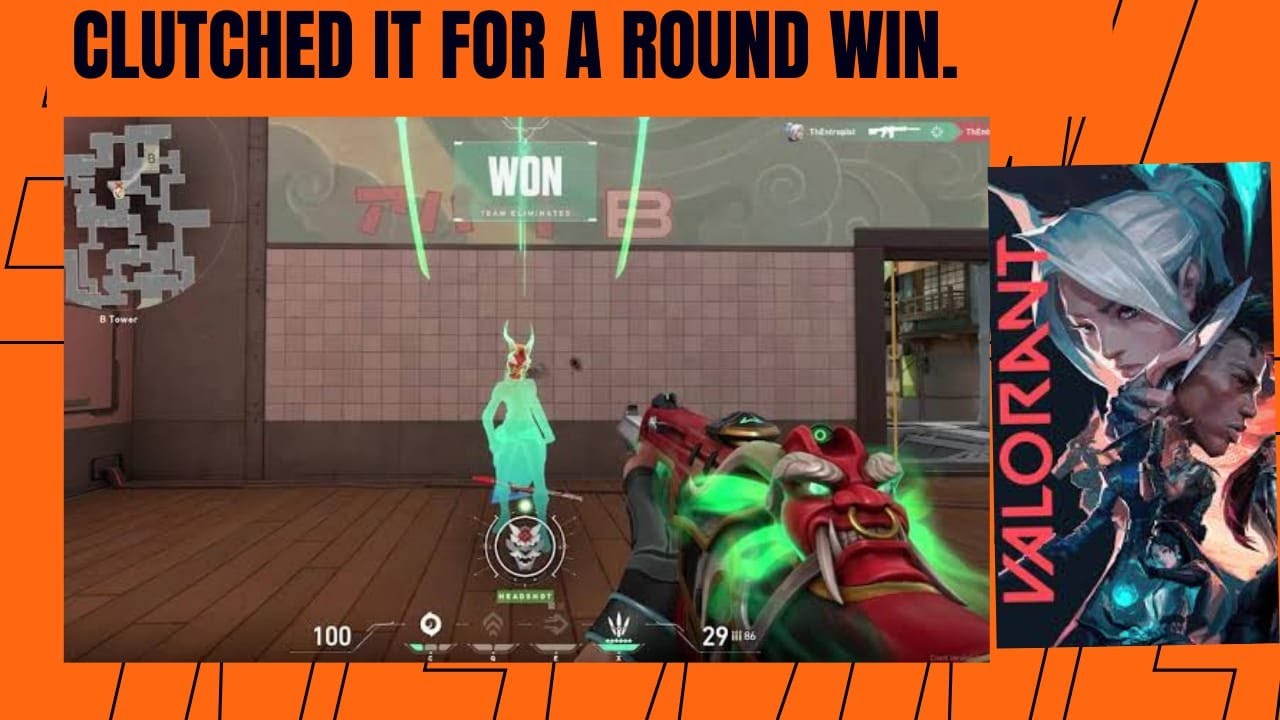 Ezzz pure 1v3 clutch in Valorant YouTube