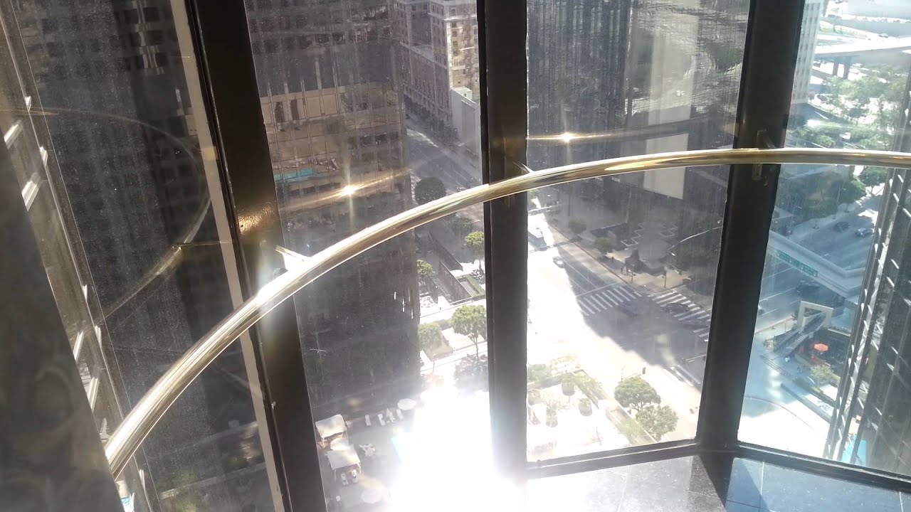 Otis Traction Elevator The Westin Bonaventure Hotel Downtown Los