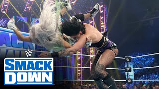 Dominik Mysterio \& Rhea Ripley take on Santos Escobar \& Zelina Vega: SmackDown, March 17, 2023