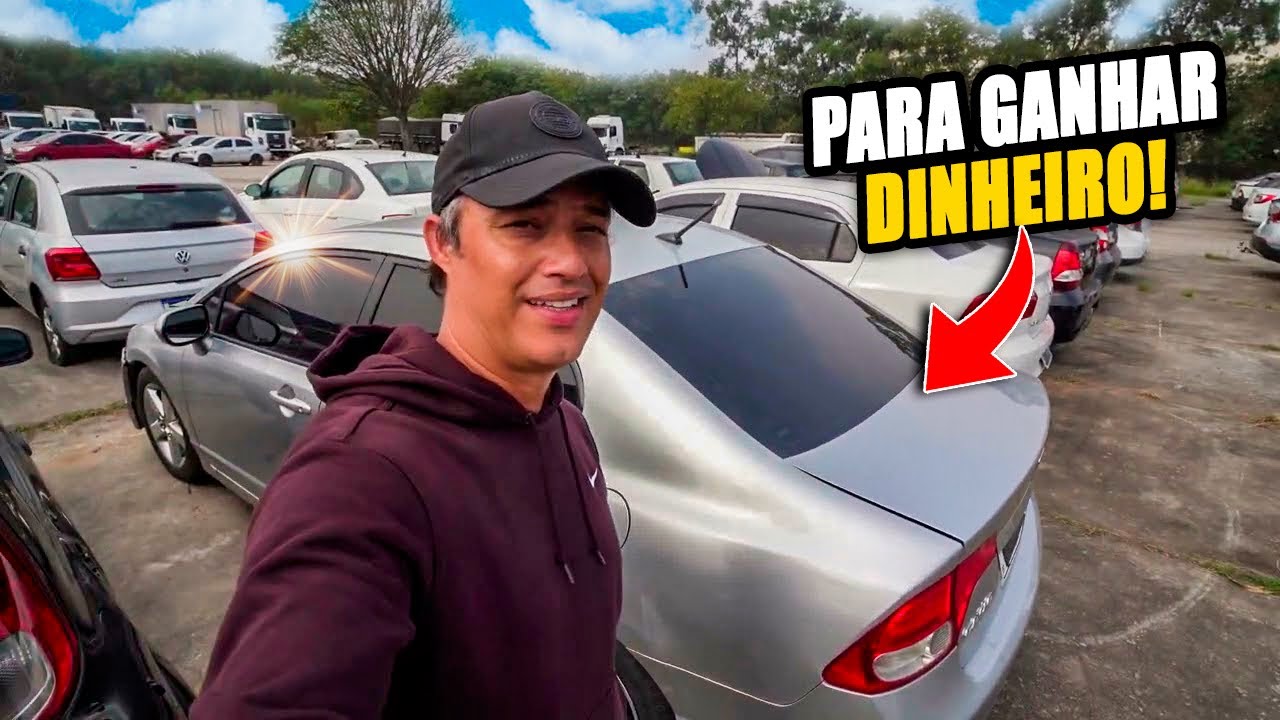 ACHAR UM CARRO NO LEILÃO PARA GANHAR DINHEIRO É O QUE TODO MUNDO QUER MAS NÃO TEM IDEIA COMO COMEÇAR