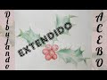 Dibujo de acebo a color (extendido) | Lápices de colores Stabilo