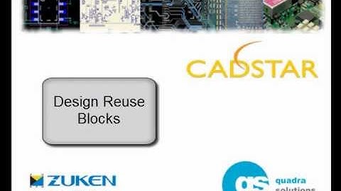 Design Block Reuse with CADSTAR