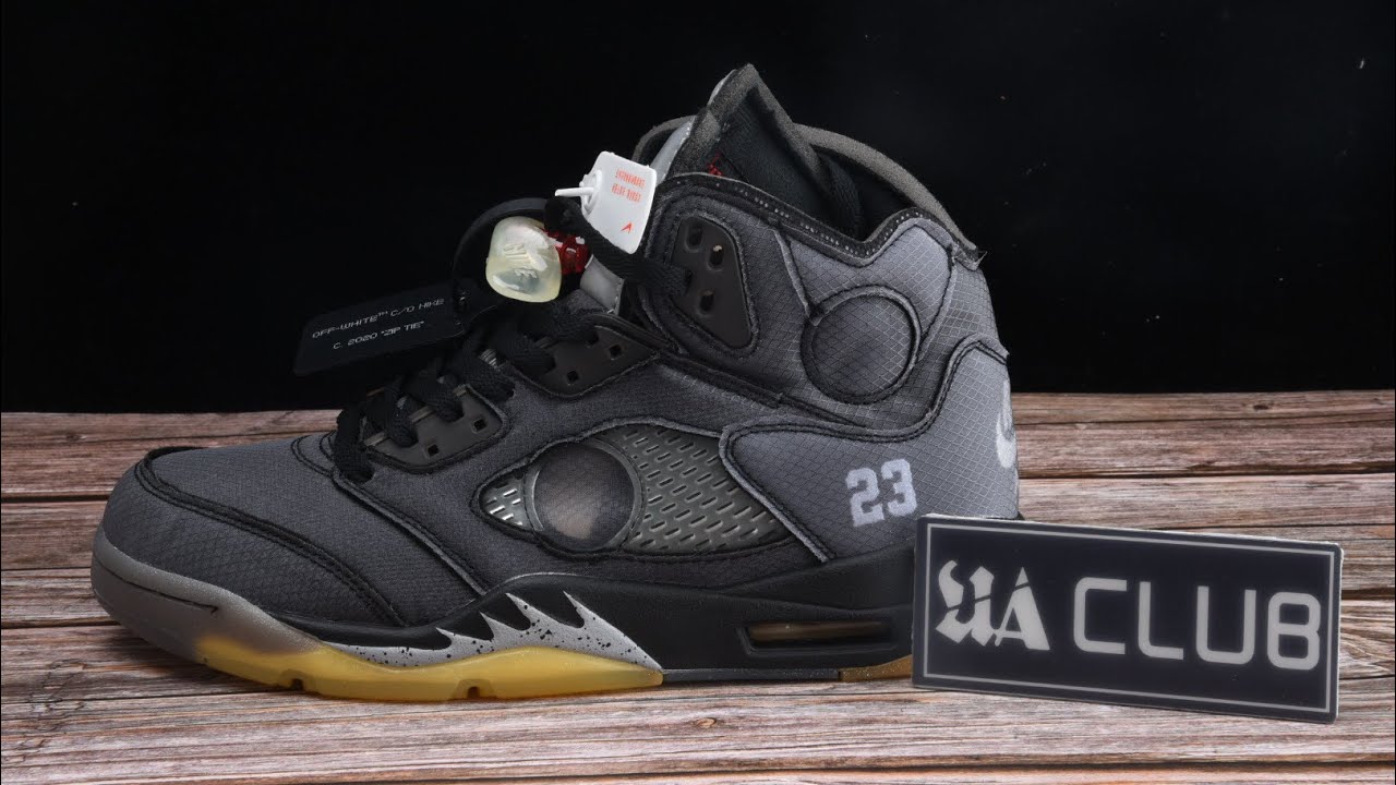 aj5 x off white