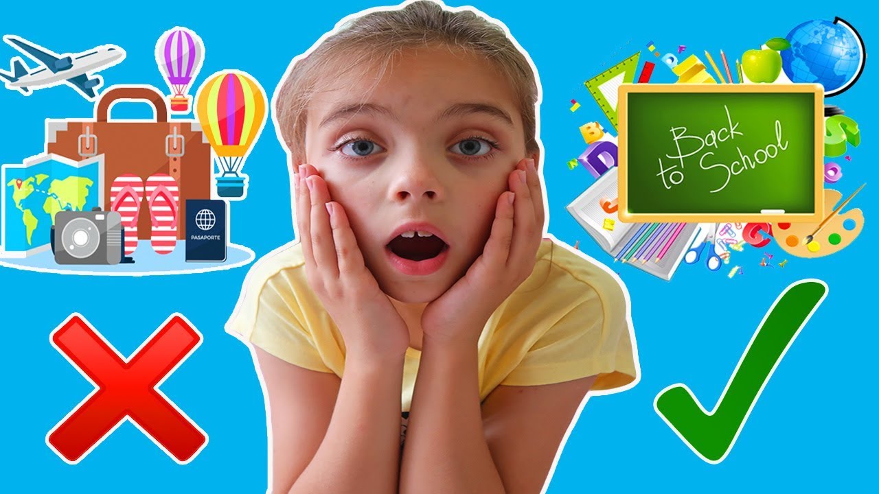 Jasmina A DORMIT toata VACANTA ► Trebuie sa mearga din nou LA SCOALA play-doh kitchen