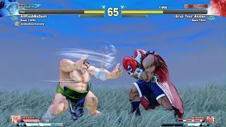 Whew!  He forgot I had a command grab in my back pocket.