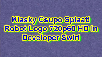 Klasky Csupo Splaat! Robot Logo 720p60 HD In Developer Swirl