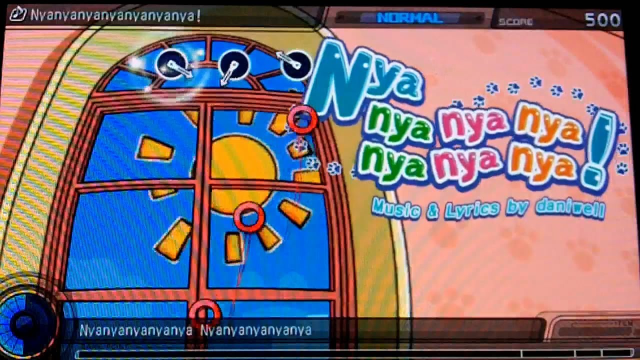Nyanyanyanyanyanyanya Hatsune Miku 初音ミク Project Diva F Nyan Cat Song Youtube