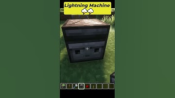 Minecraft Lightning Machine #minecraft #shorts