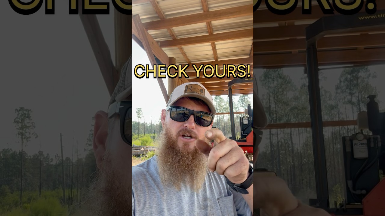 Pro Sawyer Tip! Timberking Sawmill. Simply OVERLOOKED! #maintenance  #sawyer #wood