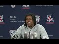 Arizona Basketball Press Conference - Caleb Love