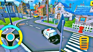 बच्चो की गाड़ी वाली गेम | Kids Police Patrol Car & Taxi Driving Game screenshot 4