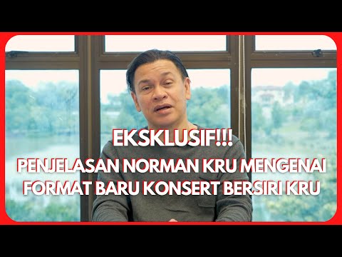 Eksklusif! Penjelasan Norman KRU Mengenai Konsert Bersiri KRU | Norman, Yusry, Edry KRU