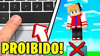 NÃO PODE PULAR NO MINECRAFT !