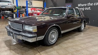 Project Car Blowout!!! 1987 Chevy Caprice Classic LS Brougham $8900 Shipping & Financing Available