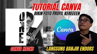 MUDAH BANGET!! Tips Foto Profil Kece untuk Sosial Media – Hanya Pakai Canva! #tutorial #canva screenshot 1