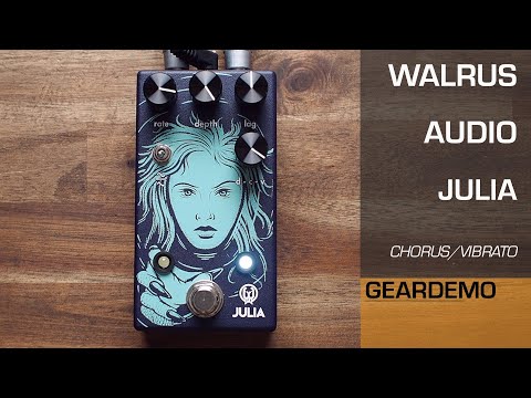 ギター Walrus Audio Julia V2 Amazon.com: Walrus Audio Julia Analog Chorus/Vibrato V2