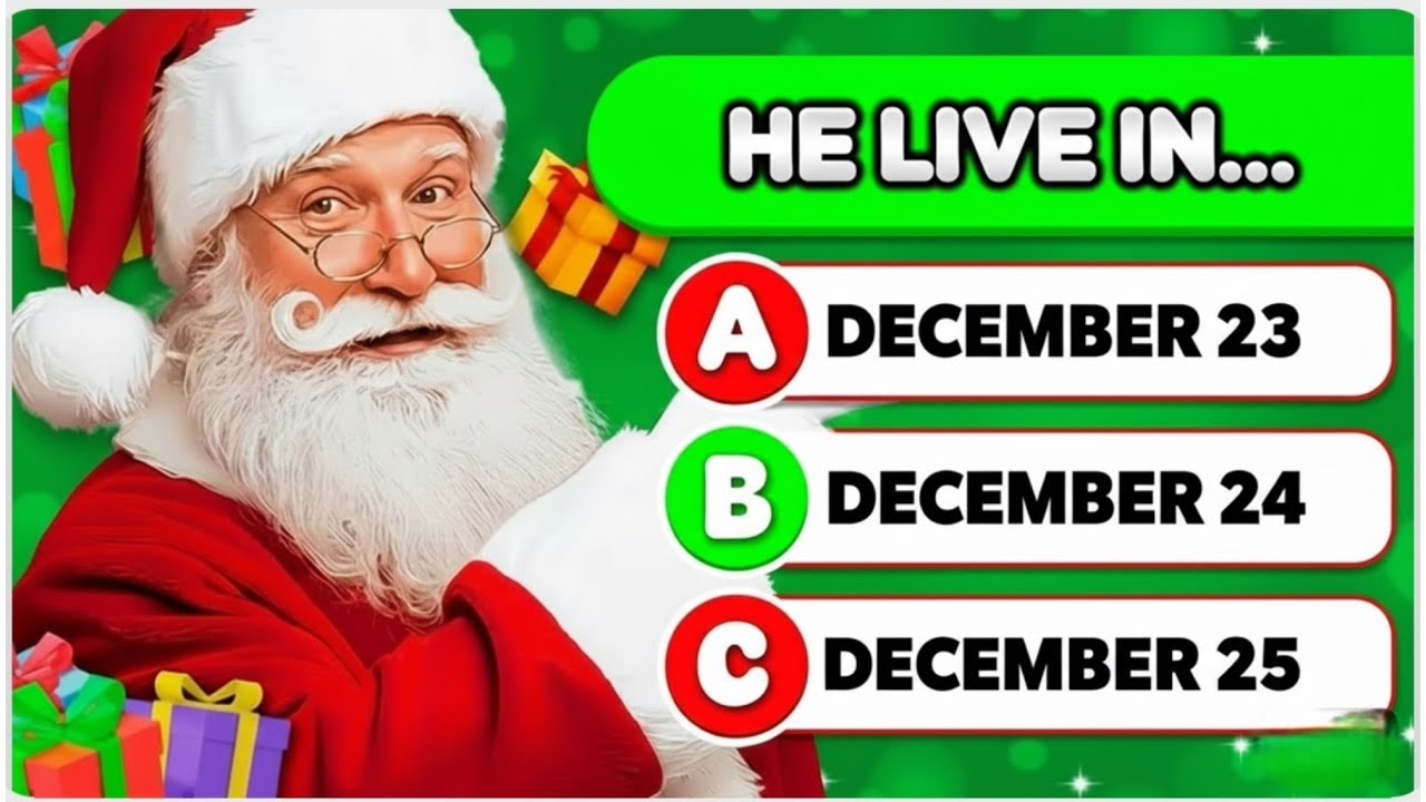 Christmas QUIZ: Test Your Christmas General Knowledge!