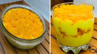 കാരറ്റ് കൊണ്ട് ഇങ്ങനേയും ഒരു മധുരമോ CARROT WITH CUSTARD a must try recipe by jinz recipe time