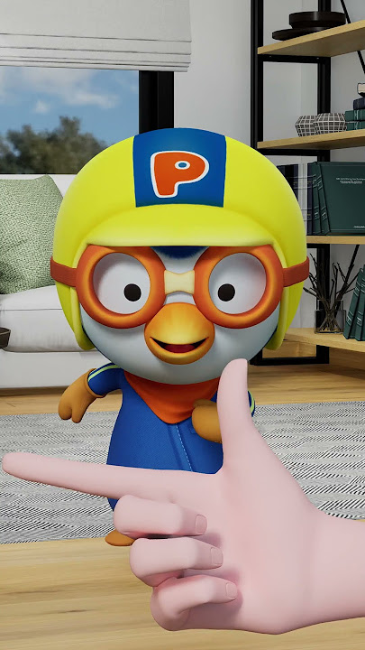 Pororo, Ayo kesini ! 👈| Lucu Pororo 💙 #shorts #pororobahasaindonesia #kartunanak #kartun