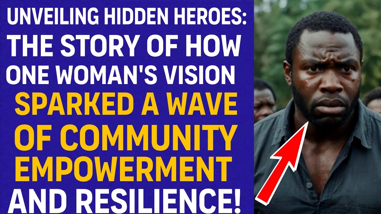 Story of How One Woman's Vision Sparked a Wave of Community Empowerment and Resilience!