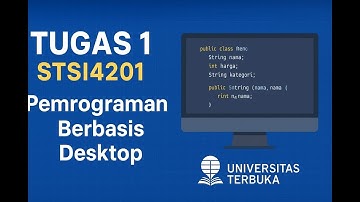 Tugas 1 STSI4201 PEMROGRAMAN BERBASIS DESKTOP
