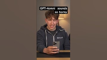 #OpenAI GPT-4omni (#GPT-4o) sounds so horny ~ Openai voice assistant