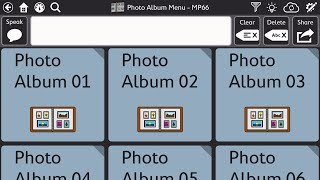 Td Snap Aac How To Import A Photo Album Pages Page Bundle Into The Dashboard Area In Motor Plan 66