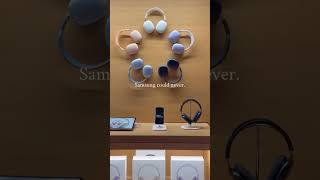 Samsung could never. #iphone17pro #unboxing #apple #viralvideo #applestoreindia #storevisit